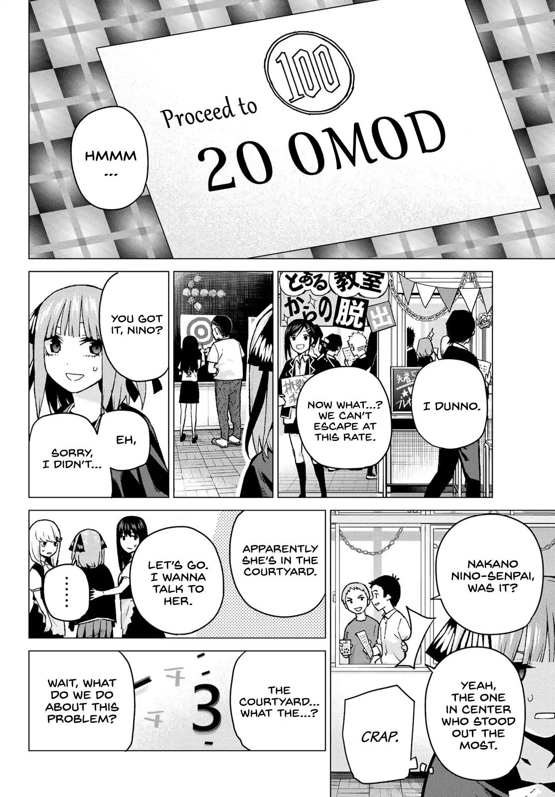 5 Toubun no Hanayome chapter 99 page 9