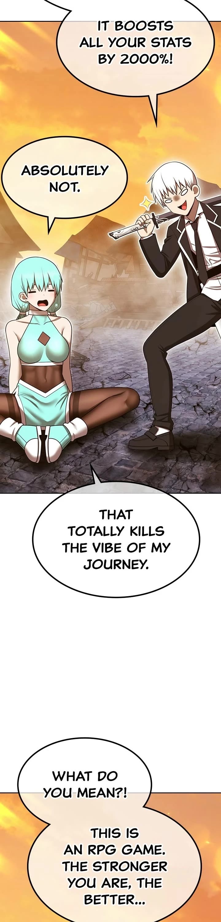 +99 Wooden stick chapter 189 page 62