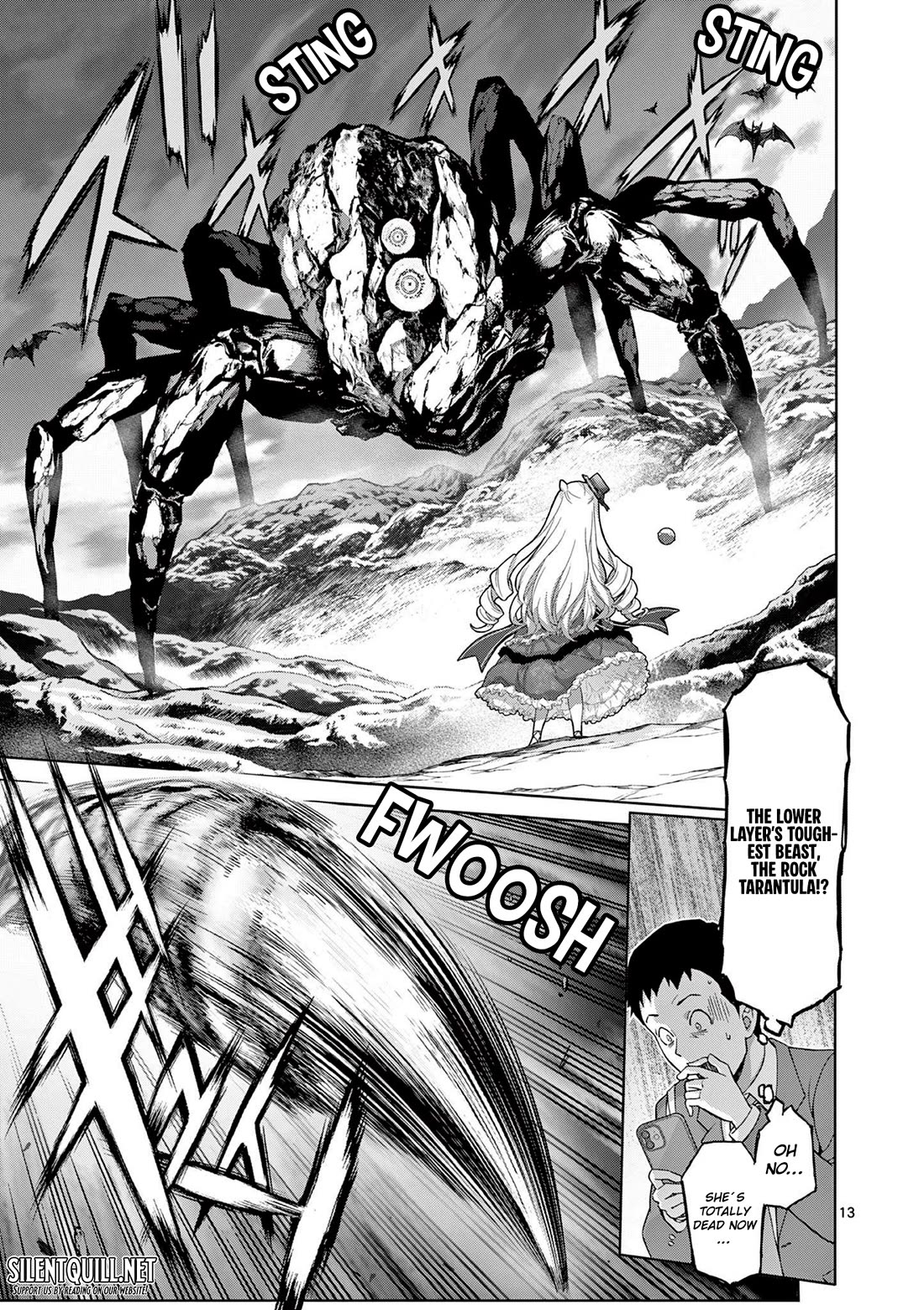 A Bottom-Tier Ojousama Dungeon Streamer Beats Up a Nuisance Streamer, Goes Viral, and Becomes a Legend?! chapter 1 page 13