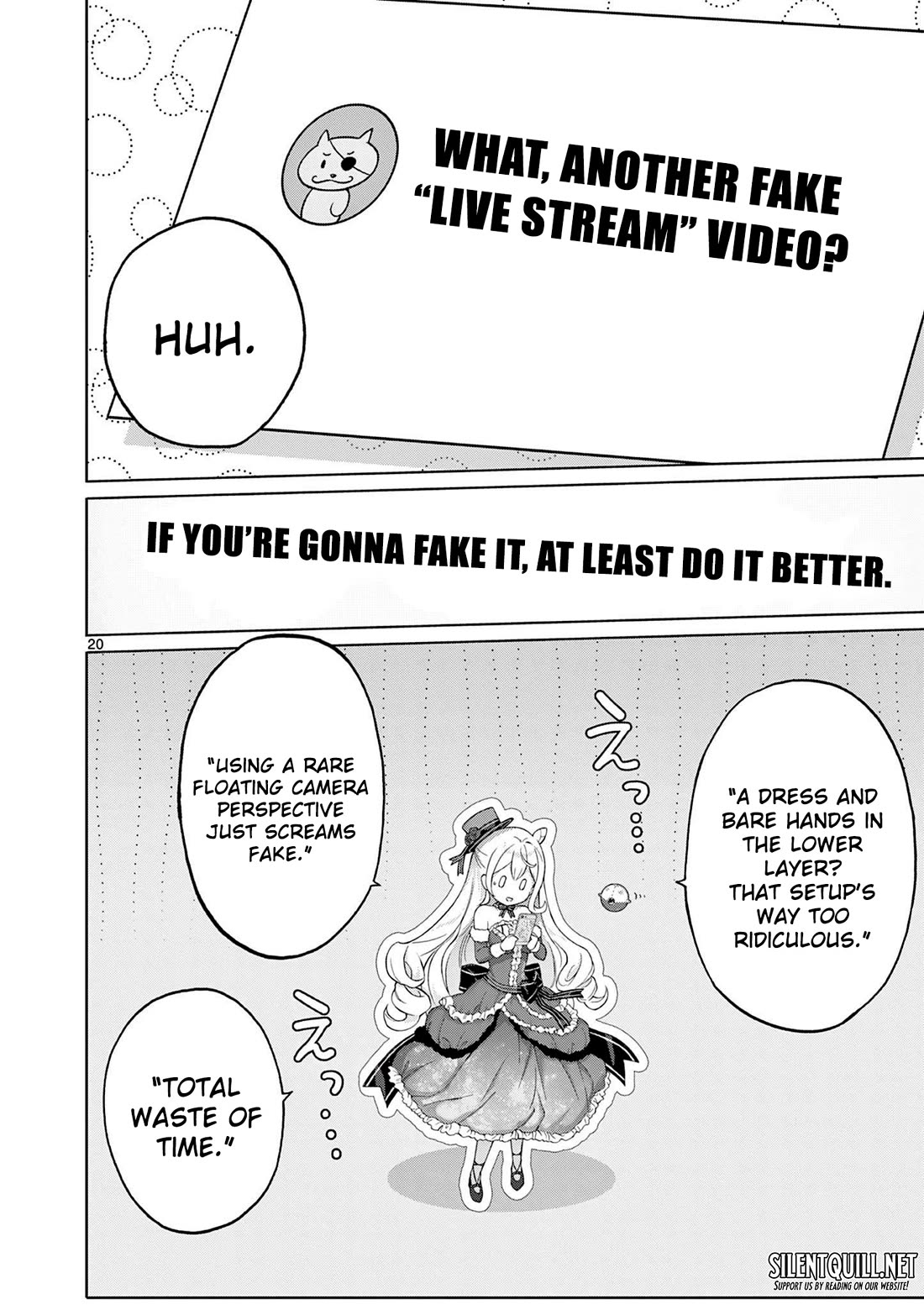 A Bottom-Tier Ojousama Dungeon Streamer Beats Up a Nuisance Streamer, Goes Viral, and Becomes a Legend?! chapter 1 page 19