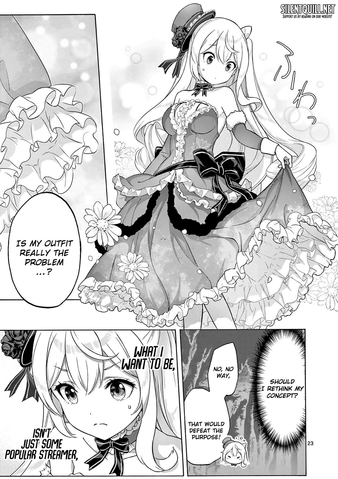 A Bottom-Tier Ojousama Dungeon Streamer Beats Up a Nuisance Streamer, Goes Viral, and Becomes a Legend?! chapter 1 page 22