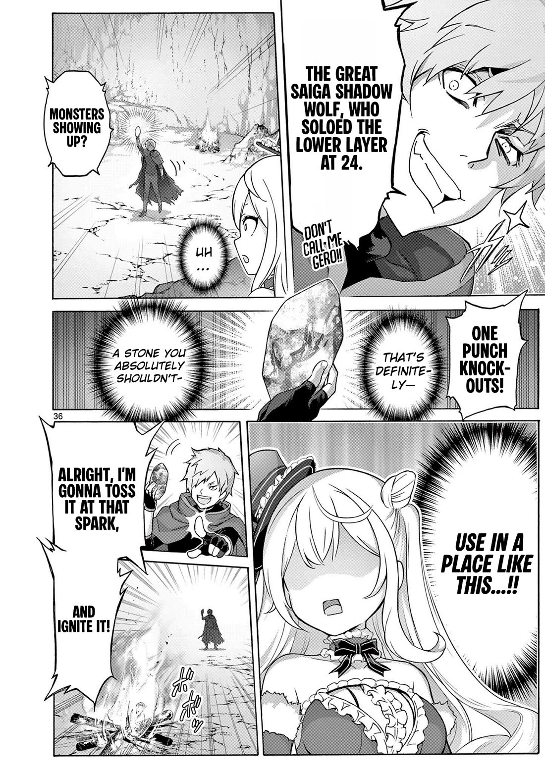 A Bottom-Tier Ojousama Dungeon Streamer Beats Up a Nuisance Streamer, Goes Viral, and Becomes a Legend?! chapter 1 page 35