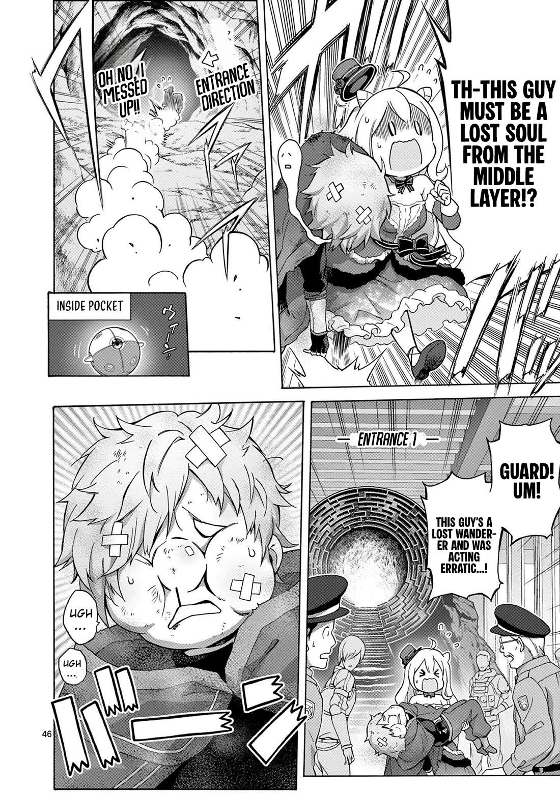 A Bottom-Tier Ojousama Dungeon Streamer Beats Up a Nuisance Streamer, Goes Viral, and Becomes a Legend?! chapter 1 page 44