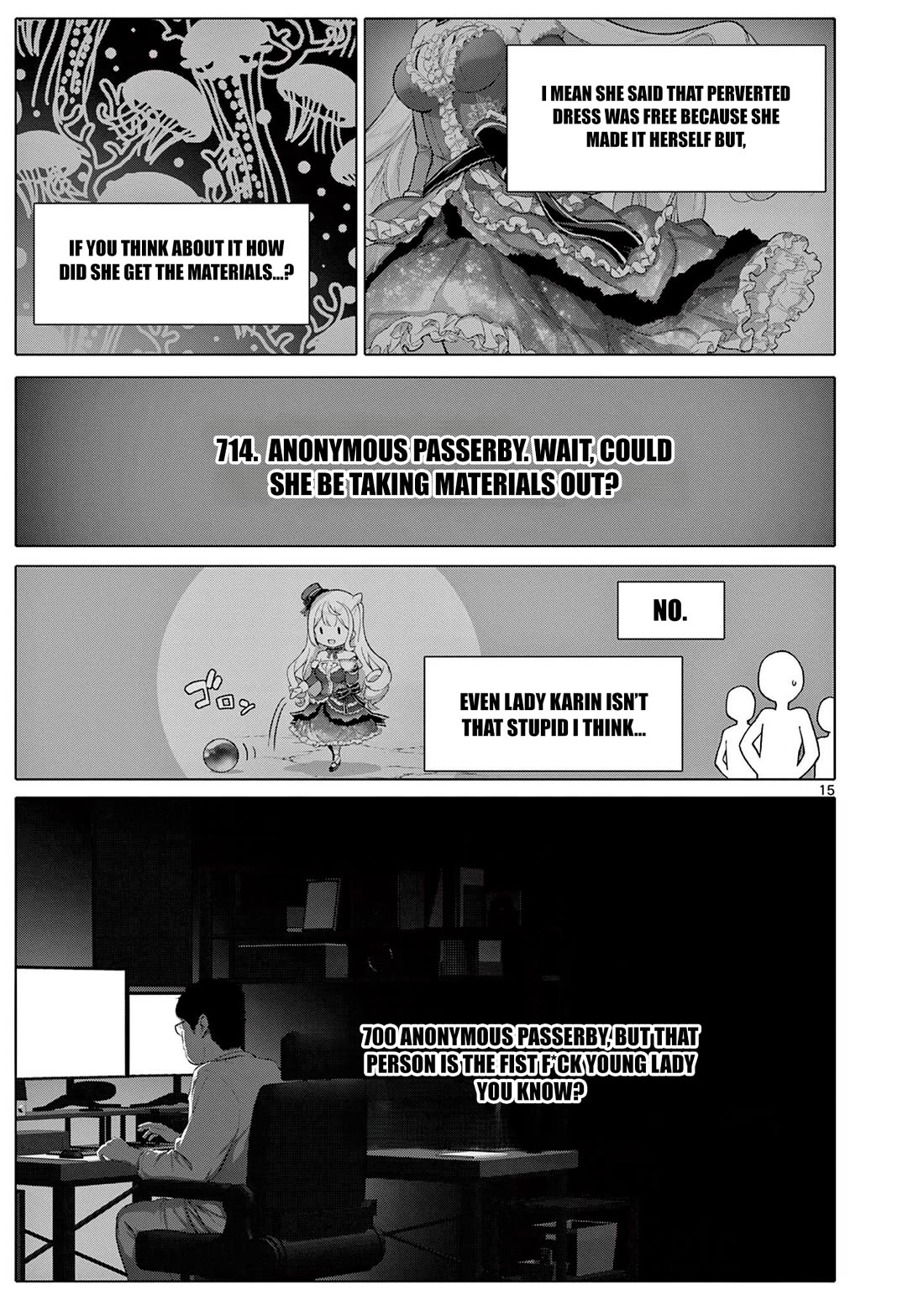 A Bottom-Tier Ojousama Dungeon Streamer Beats Up a Nuisance Streamer, Goes Viral, and Becomes a Legend?! chapter 10 page 15