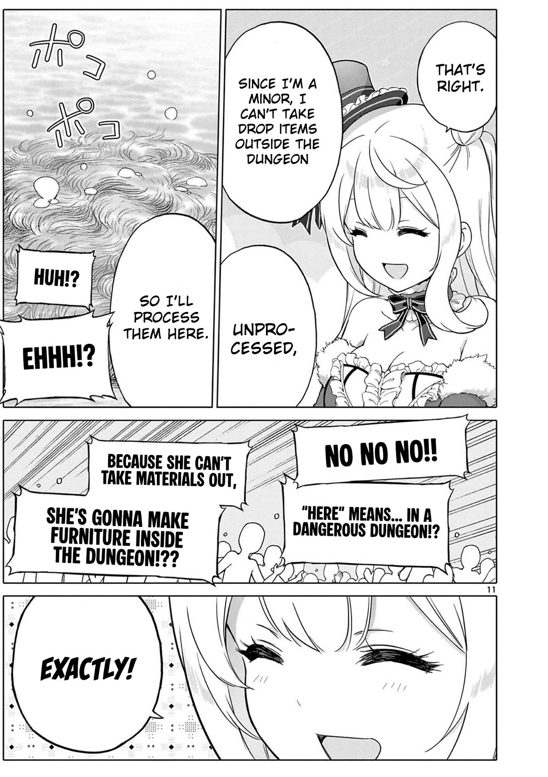 A Bottom-Tier Ojousama Dungeon Streamer Beats Up a Nuisance Streamer, Goes Viral, and Becomes a Legend?! chapter 11 page 12