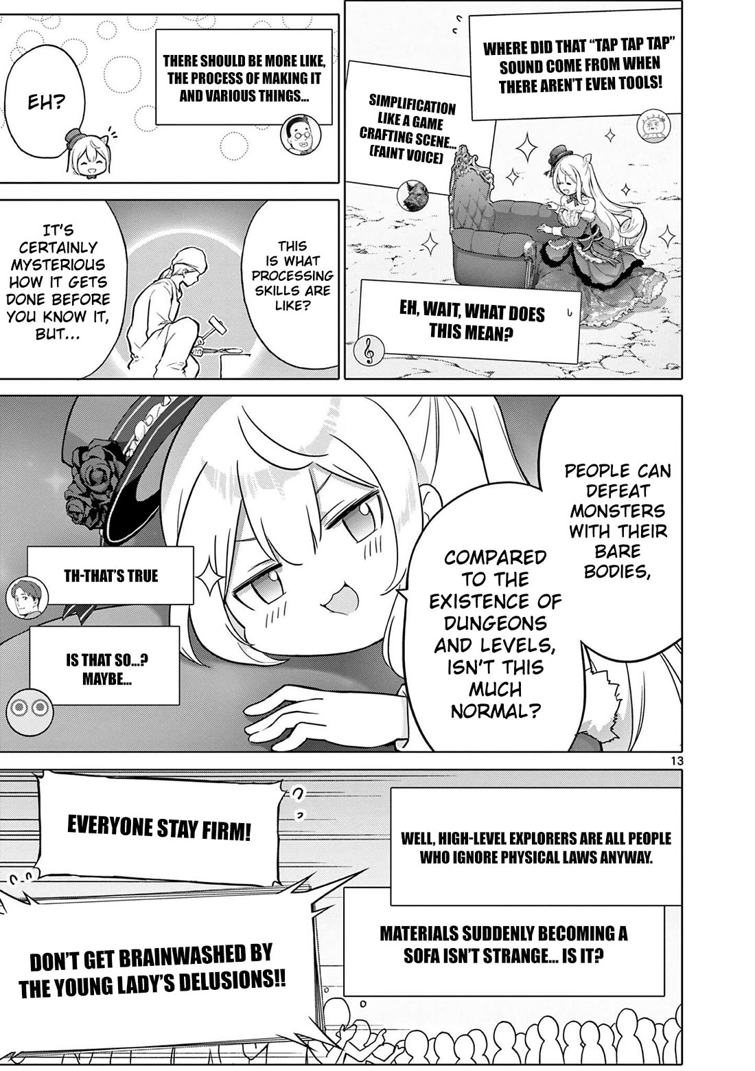 A Bottom-Tier Ojousama Dungeon Streamer Beats Up a Nuisance Streamer, Goes Viral, and Becomes a Legend?! chapter 12 page 14