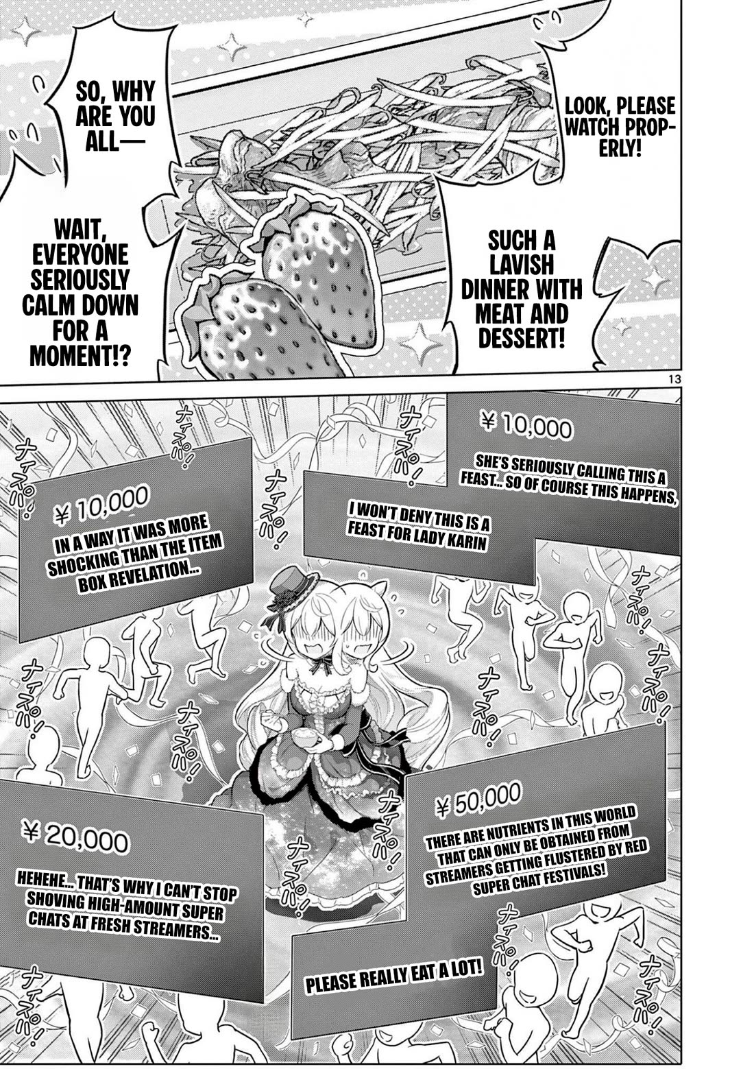 A Bottom-Tier Ojousama Dungeon Streamer Beats Up a Nuisance Streamer, Goes Viral, and Becomes a Legend?! chapter 14 page 14