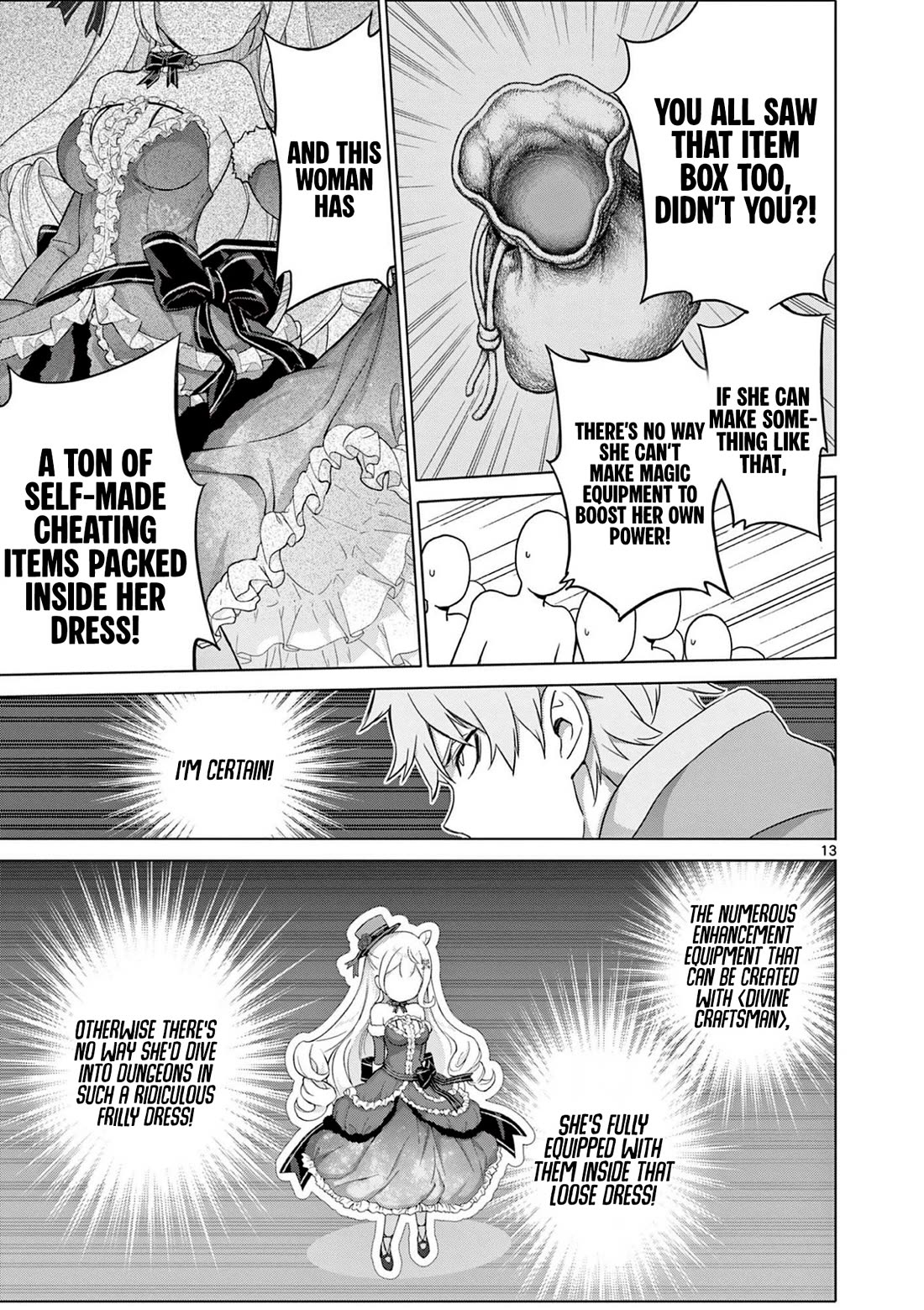A Bottom-Tier Ojousama Dungeon Streamer Beats Up a Nuisance Streamer, Goes Viral, and Becomes a Legend?! chapter 17 page 14