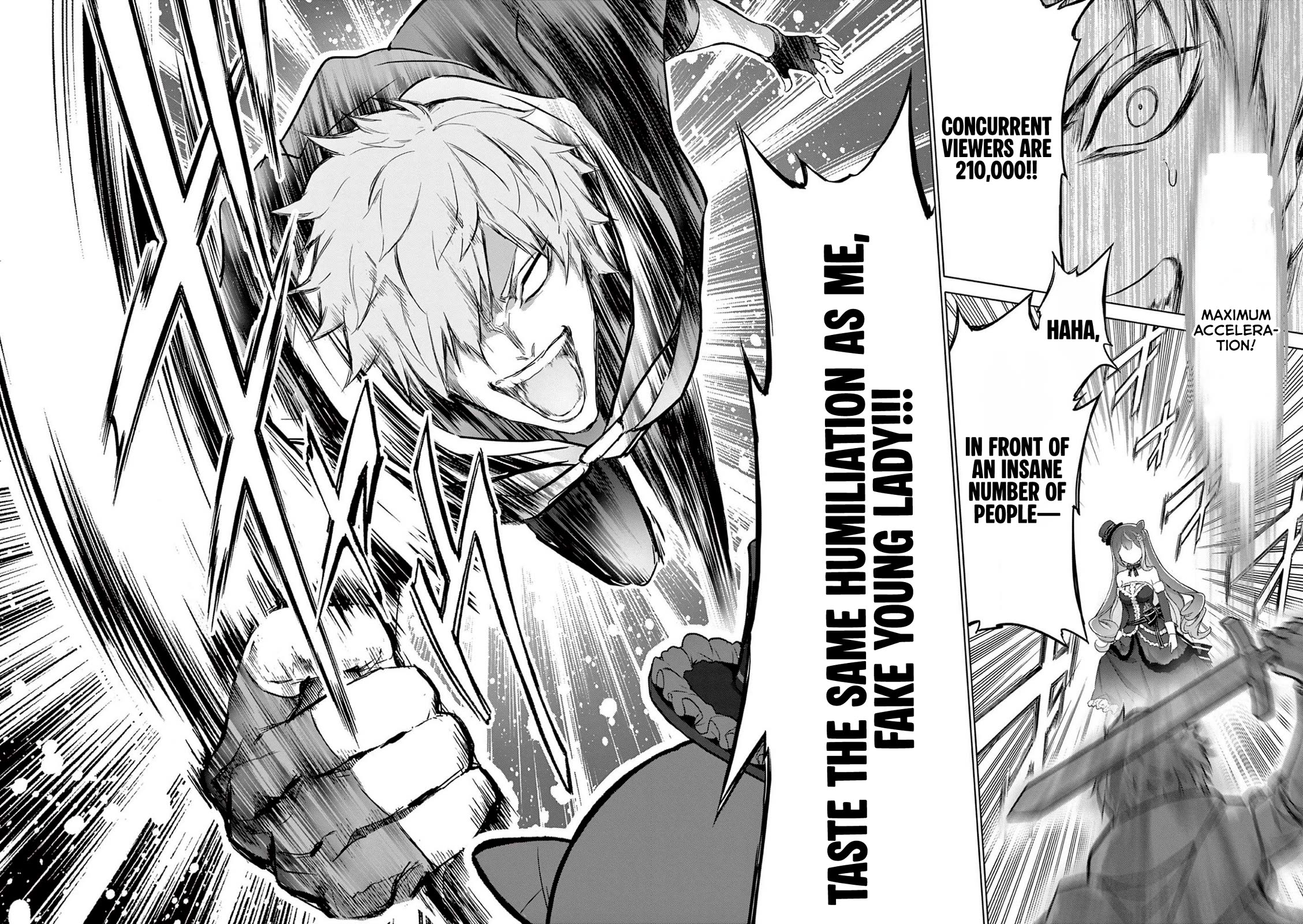 A Bottom-Tier Ojousama Dungeon Streamer Beats Up a Nuisance Streamer, Goes Viral, and Becomes a Legend?! chapter 17 page 17