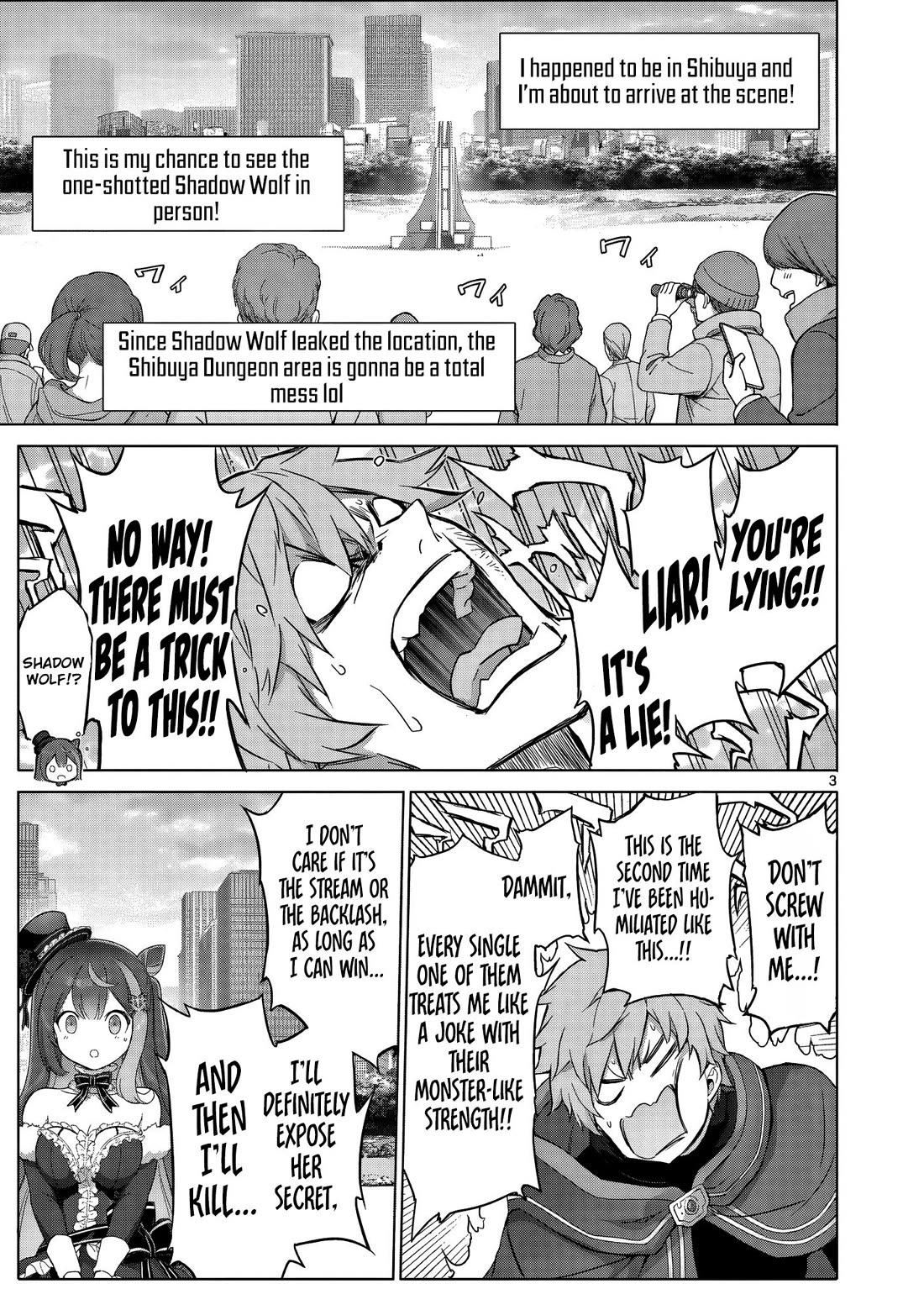 A Bottom-Tier Ojousama Dungeon Streamer Beats Up a Nuisance Streamer, Goes Viral, and Becomes a Legend?! chapter 18 page 4