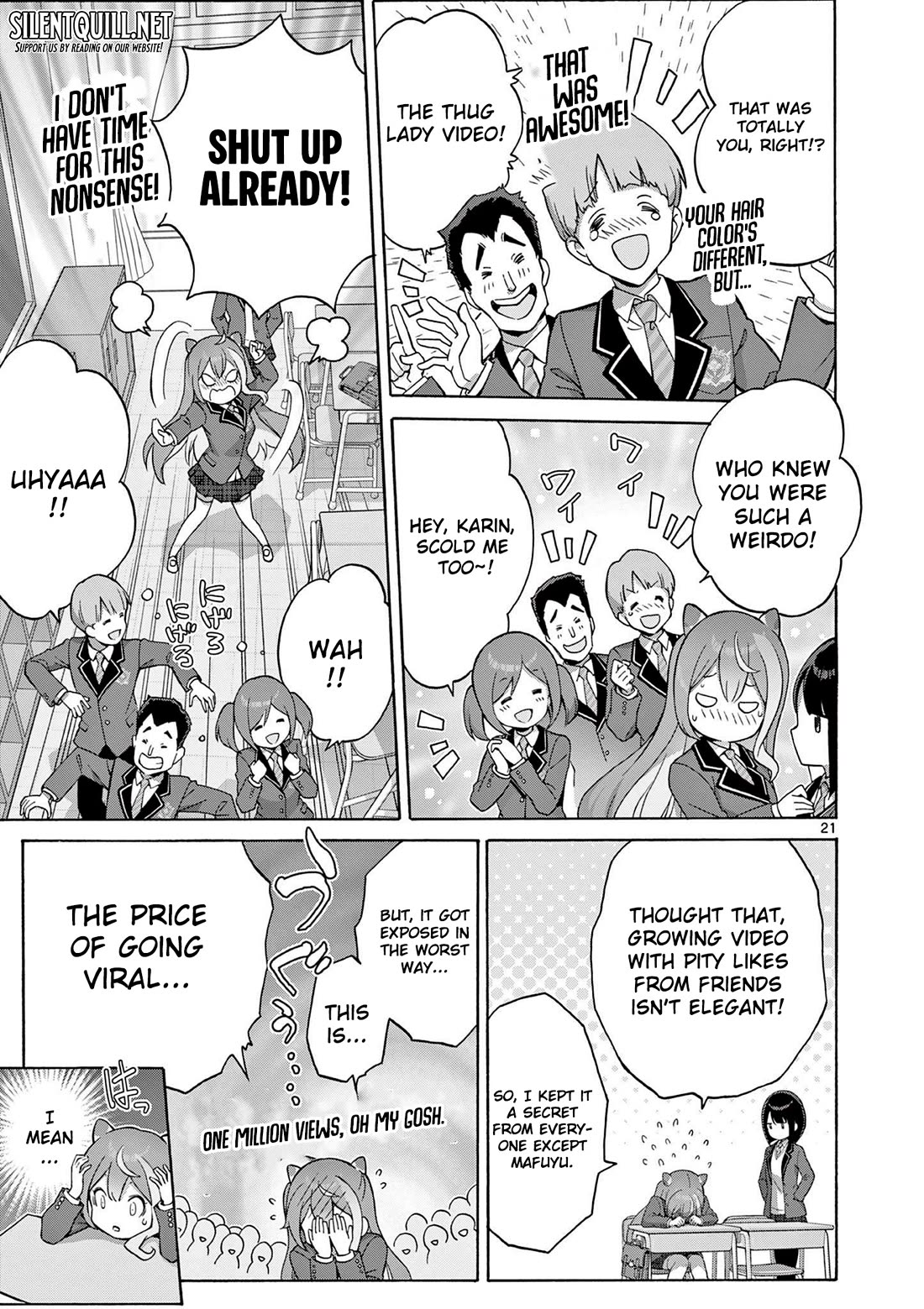 A Bottom-Tier Ojousama Dungeon Streamer Beats Up a Nuisance Streamer, Goes Viral, and Becomes a Legend?! chapter 2 page 22