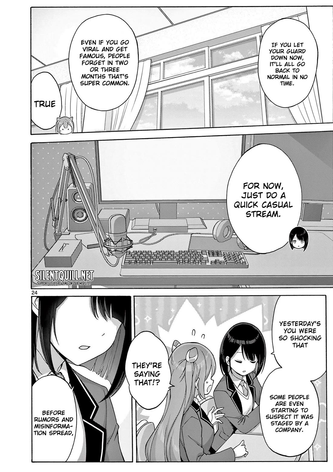 A Bottom-Tier Ojousama Dungeon Streamer Beats Up a Nuisance Streamer, Goes Viral, and Becomes a Legend?! chapter 2 page 25