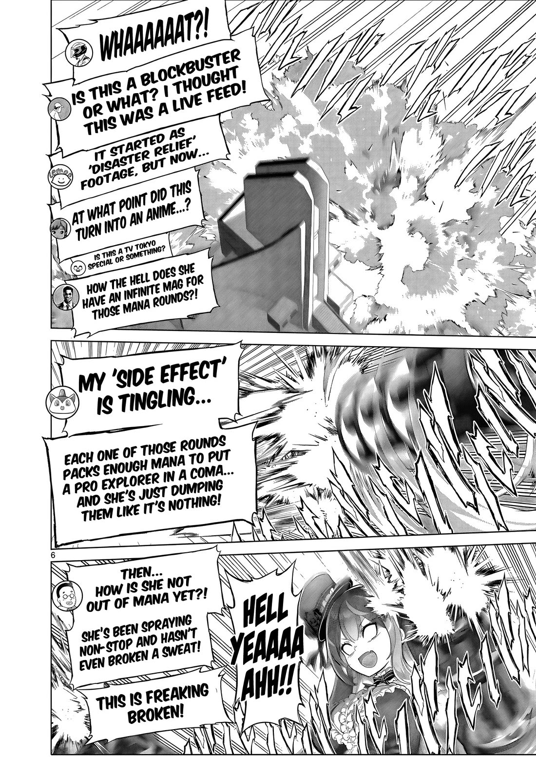 A Bottom-Tier Ojousama Dungeon Streamer Beats Up a Nuisance Streamer, Goes Viral, and Becomes a Legend?! chapter 20 page 7