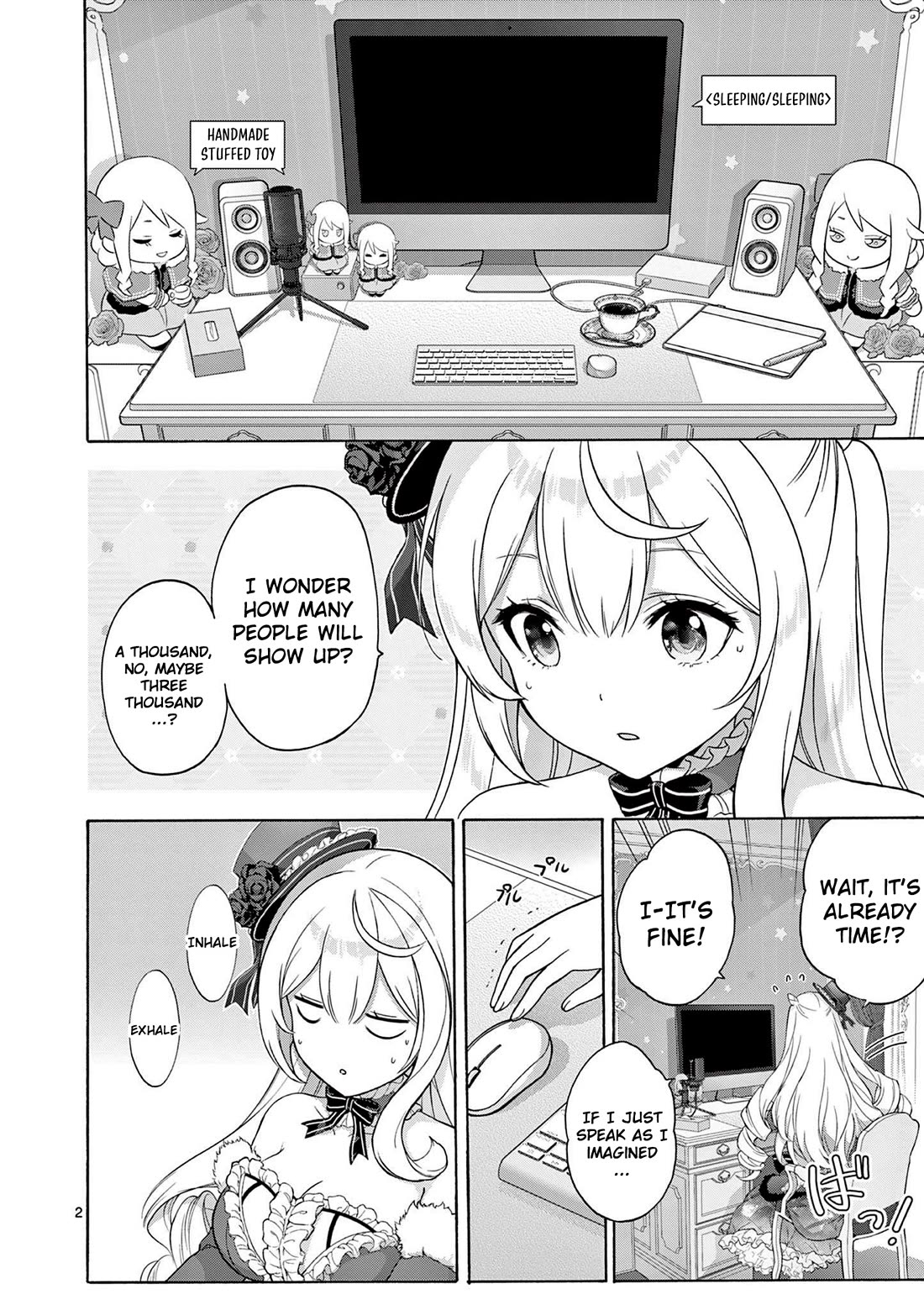 A Bottom-Tier Ojousama Dungeon Streamer Beats Up a Nuisance Streamer, Goes Viral, and Becomes a Legend?! chapter 3 page 3