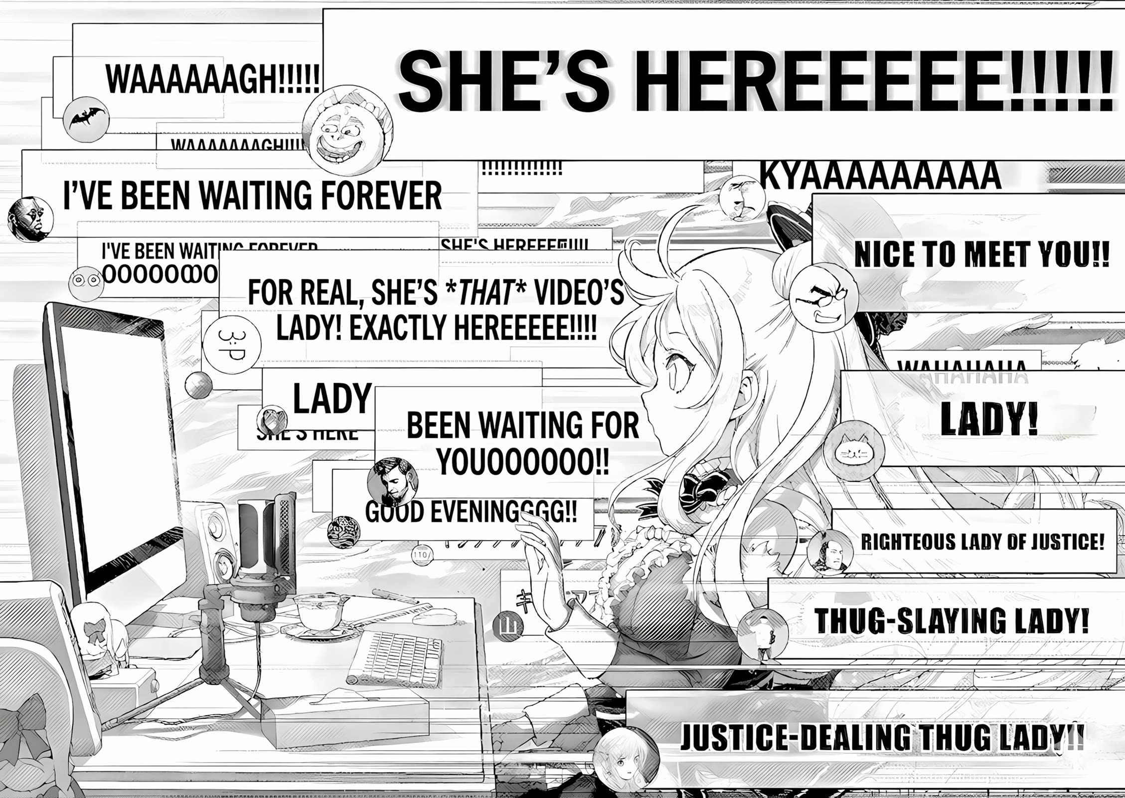 A Bottom-Tier Ojousama Dungeon Streamer Beats Up a Nuisance Streamer, Goes Viral, and Becomes a Legend?! chapter 3 page 5