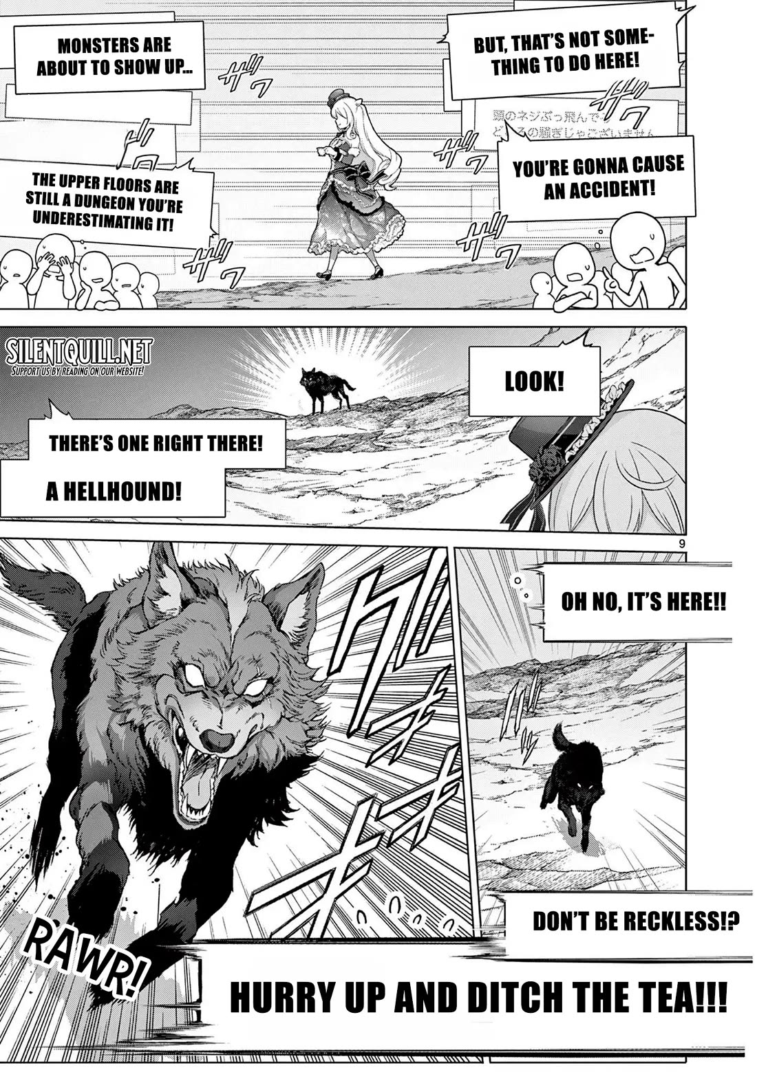 A Bottom-Tier Ojousama Dungeon Streamer Beats Up a Nuisance Streamer, Goes Viral, and Becomes a Legend?! chapter 4 page 10