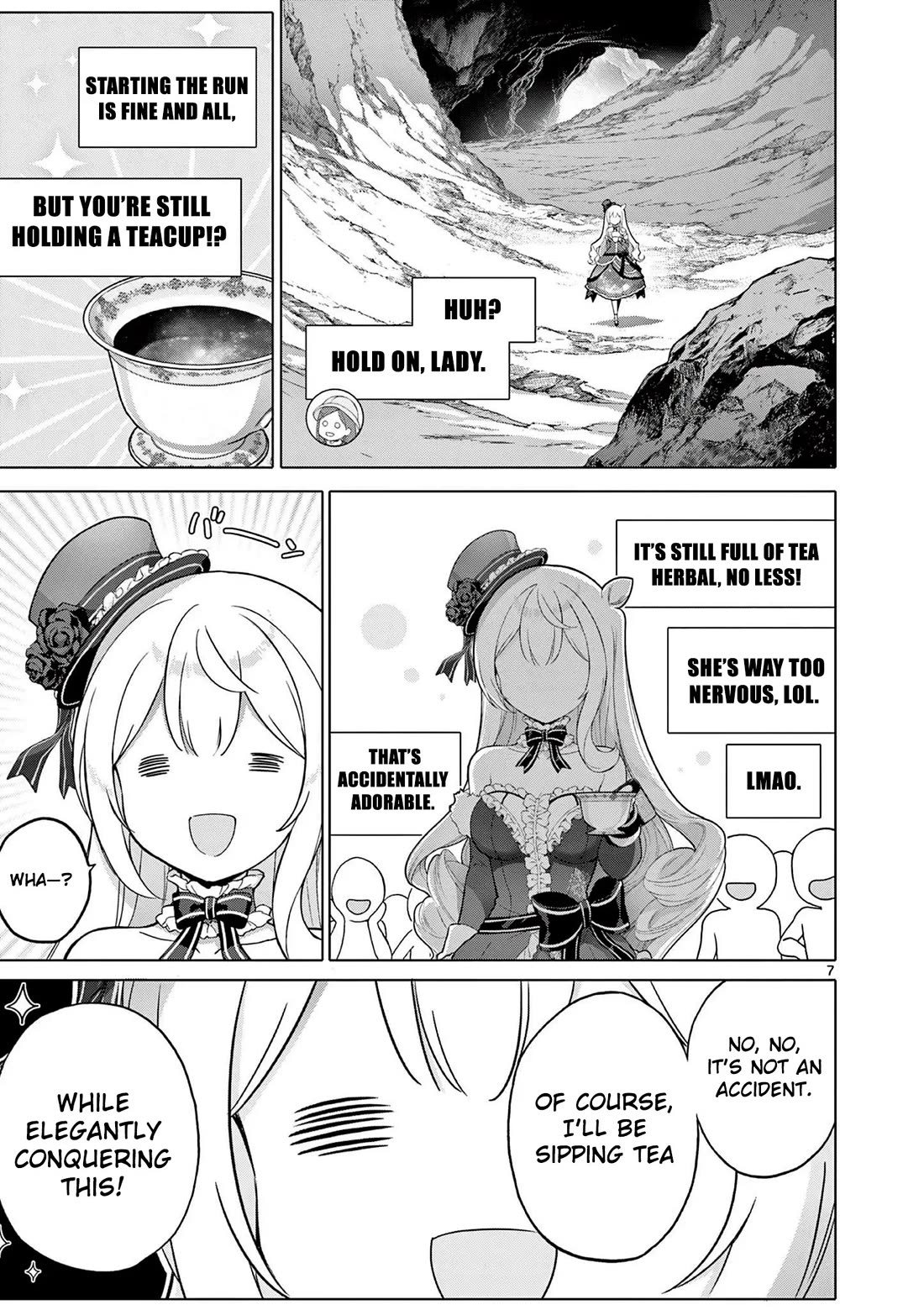 A Bottom-Tier Ojousama Dungeon Streamer Beats Up a Nuisance Streamer, Goes Viral, and Becomes a Legend?! chapter 4 page 8