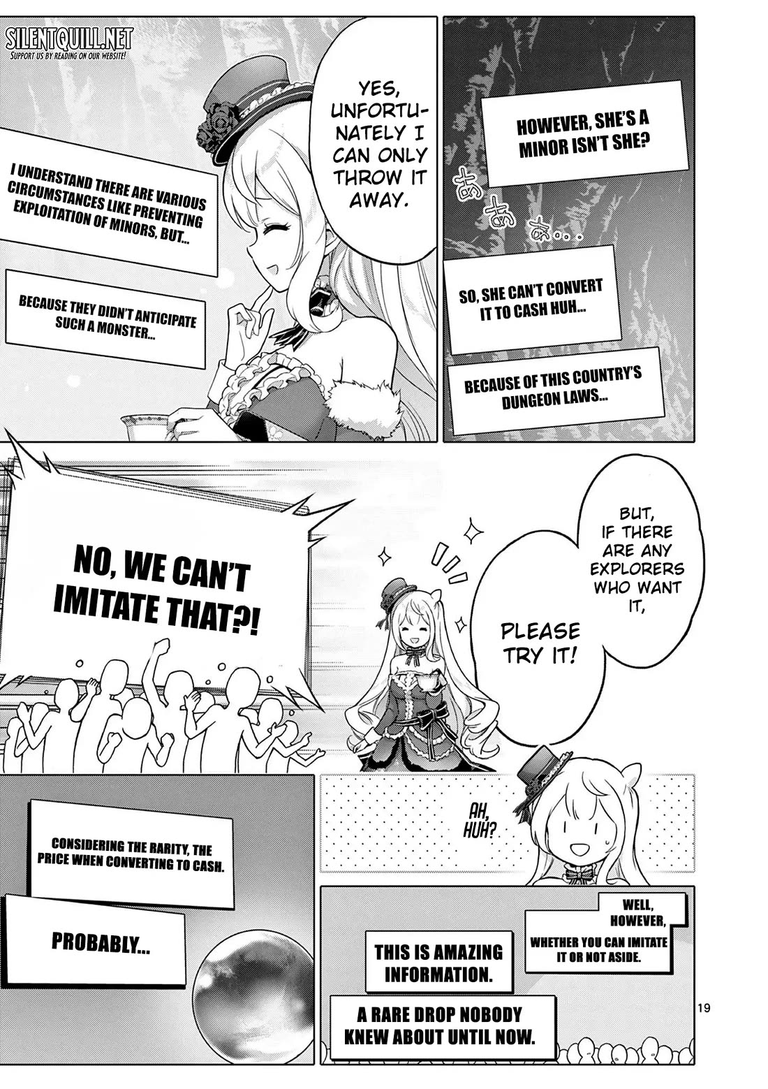 A Bottom-Tier Ojousama Dungeon Streamer Beats Up a Nuisance Streamer, Goes Viral, and Becomes a Legend?! chapter 5 page 19