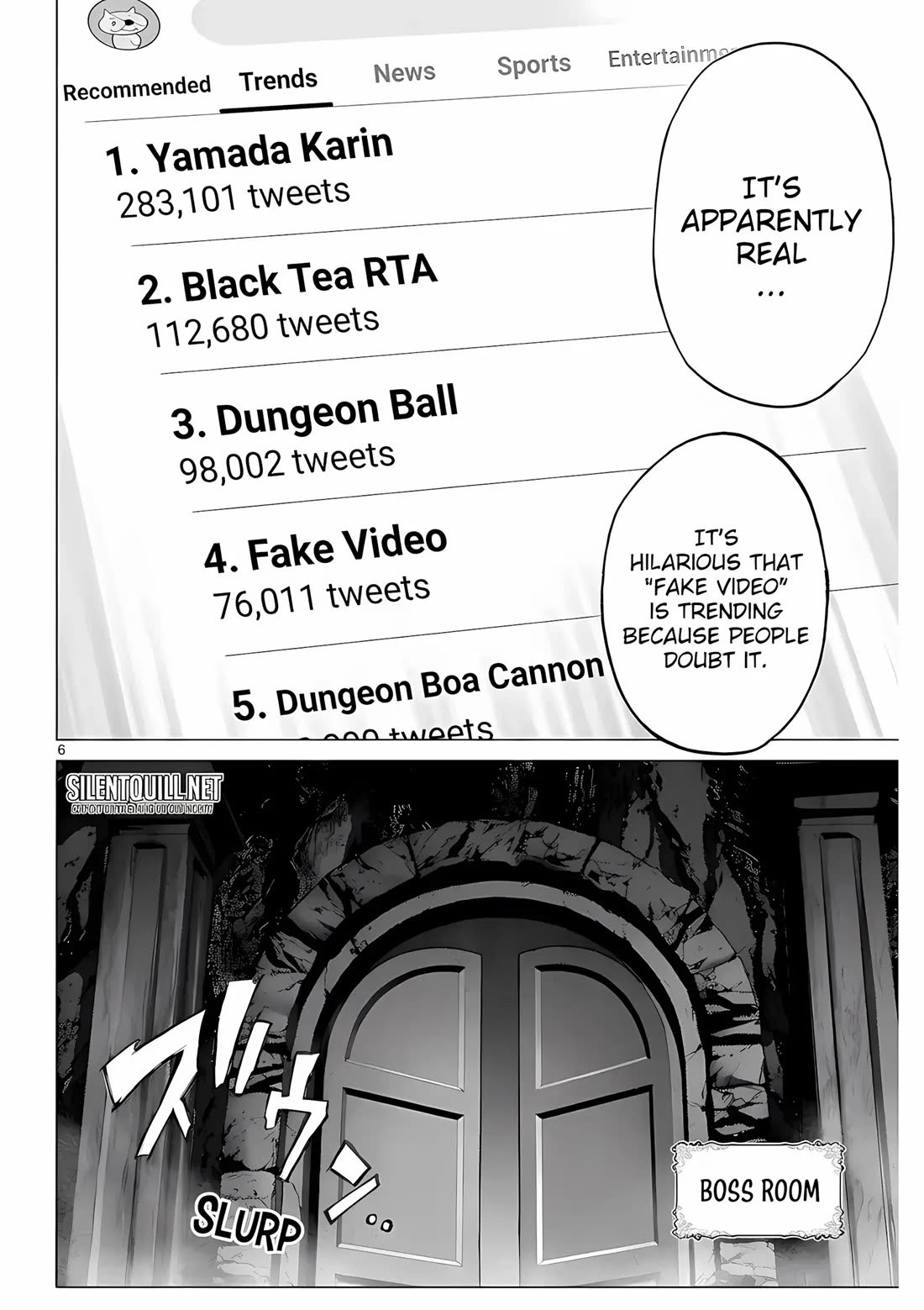 A Bottom-Tier Ojousama Dungeon Streamer Beats Up a Nuisance Streamer, Goes Viral, and Becomes a Legend?! chapter 5 page 7