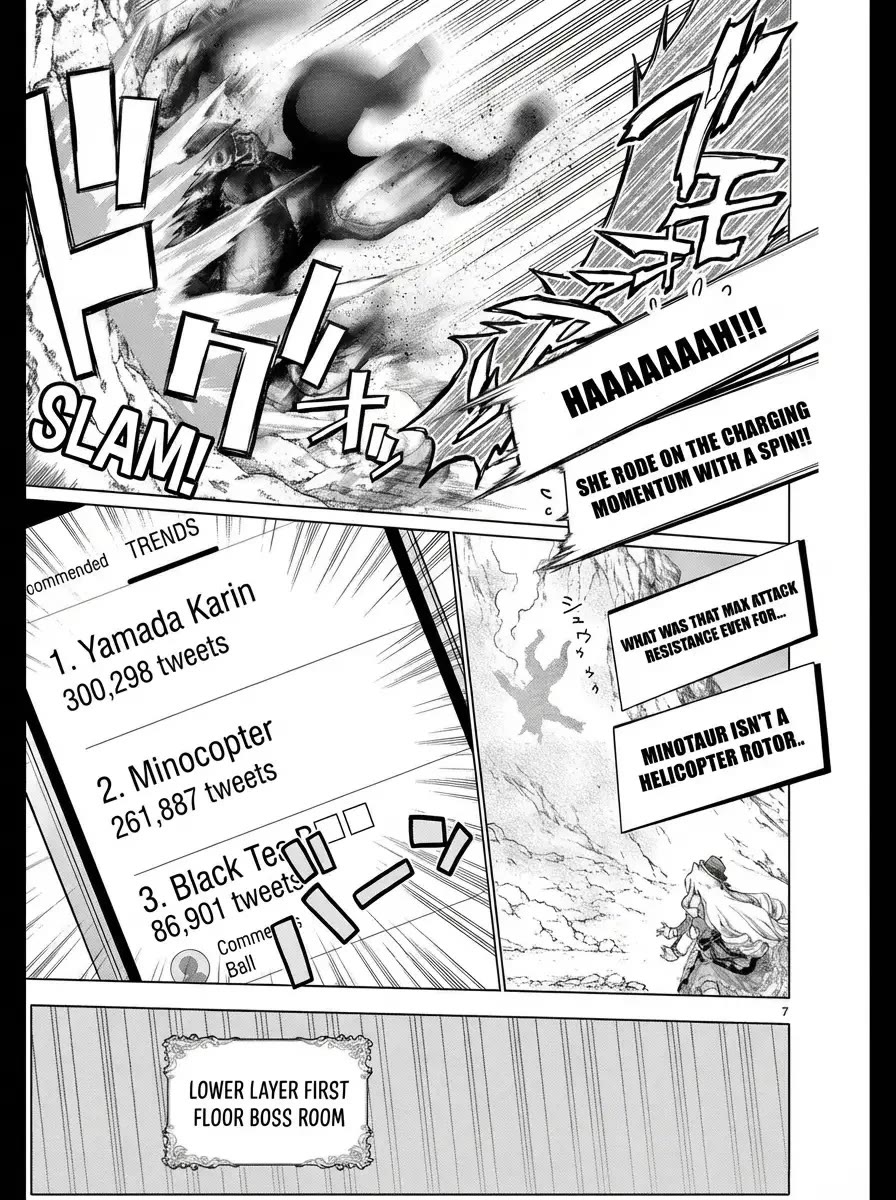 A Bottom-Tier Ojousama Dungeon Streamer Beats Up a Nuisance Streamer, Goes Viral, and Becomes a Legend?! chapter 6 page 8