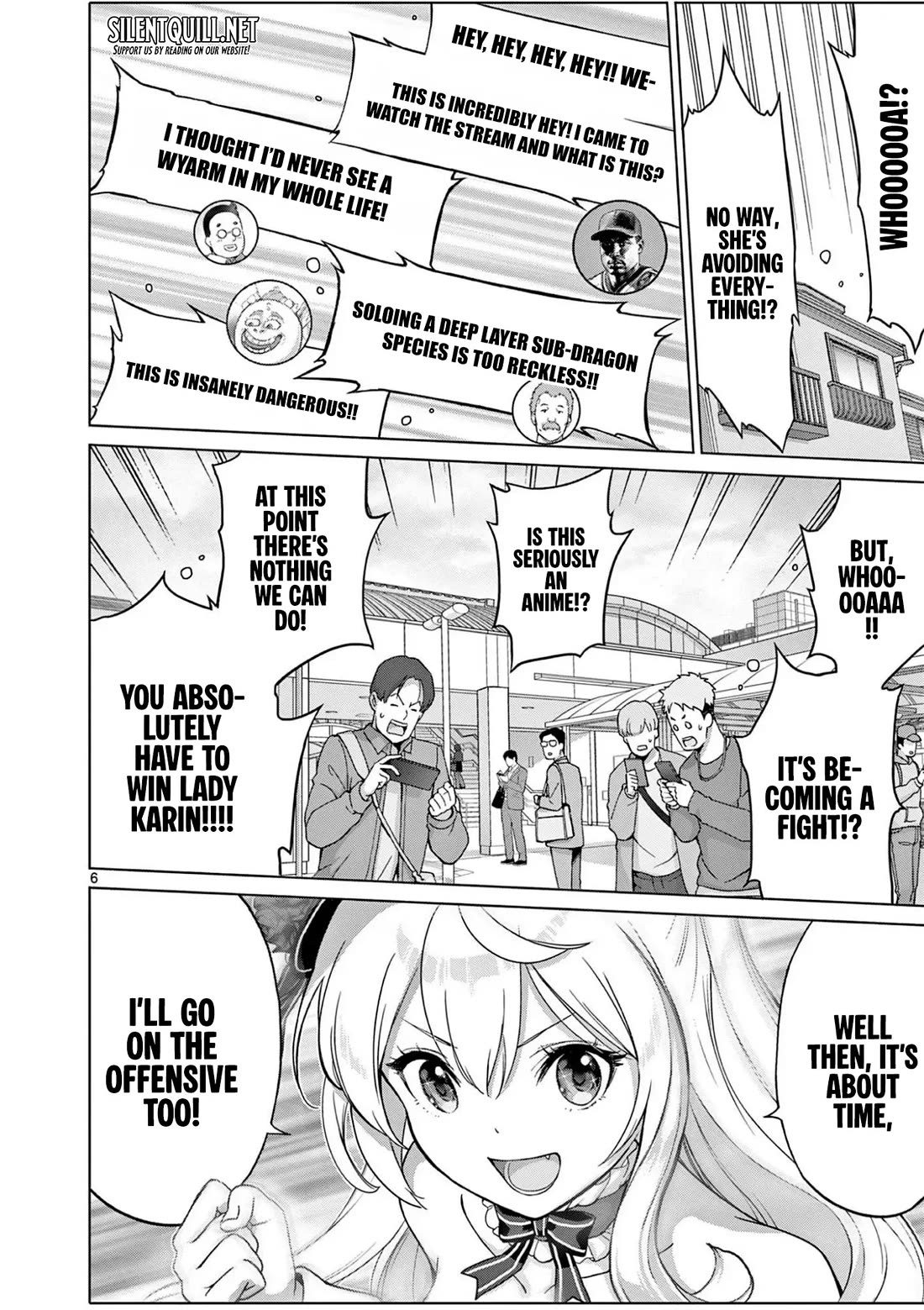 A Bottom-Tier Ojousama Dungeon Streamer Beats Up a Nuisance Streamer, Goes Viral, and Becomes a Legend?! chapter 7 page 7