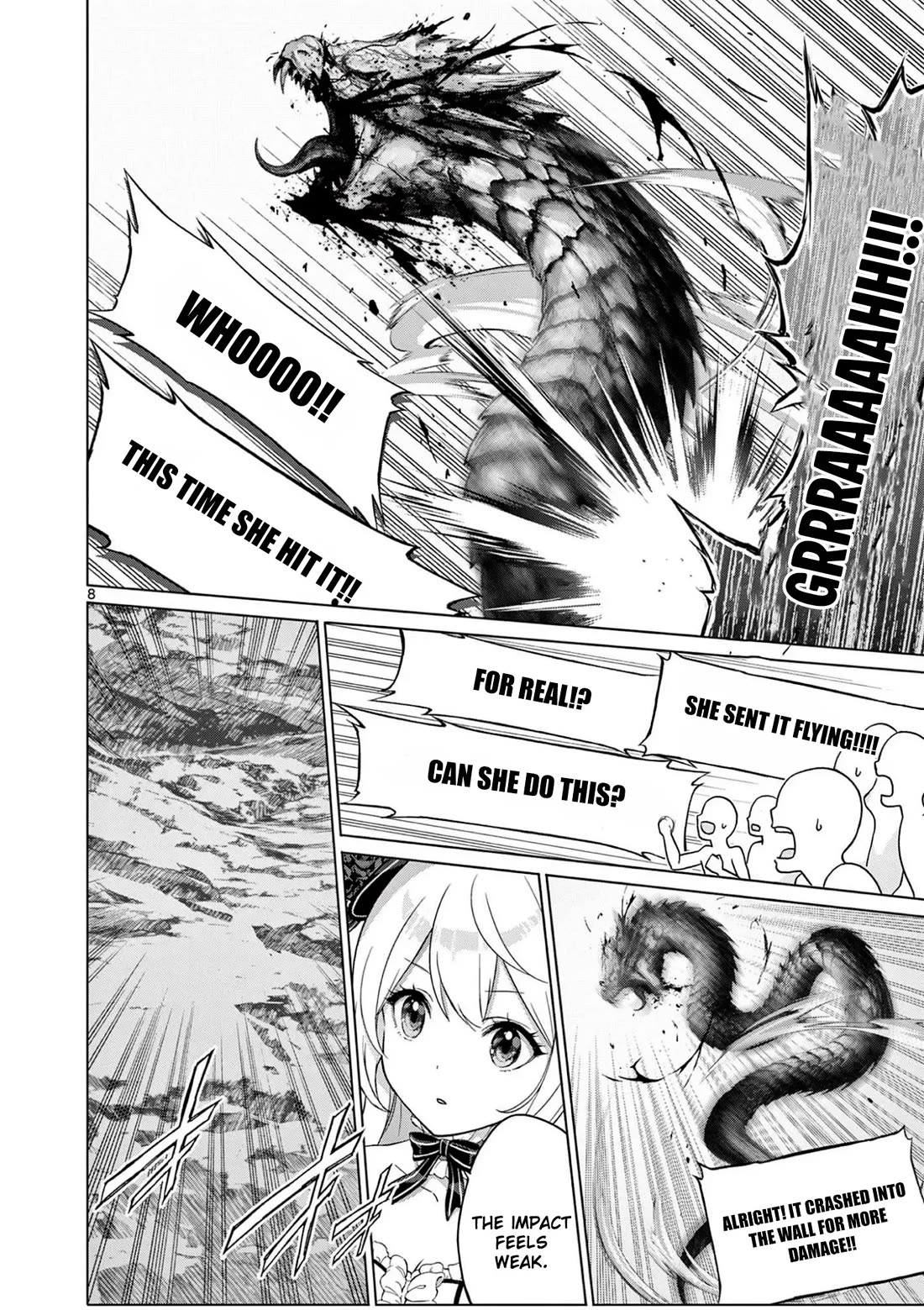 A Bottom-Tier Ojousama Dungeon Streamer Beats Up a Nuisance Streamer, Goes Viral, and Becomes a Legend?! chapter 7 page 9
