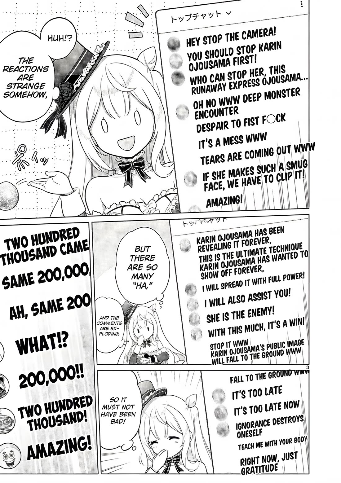A Bottom-Tier Ojousama Dungeon Streamer Beats Up a Nuisance Streamer, Goes Viral, and Becomes a Legend?! chapter 8 page 4