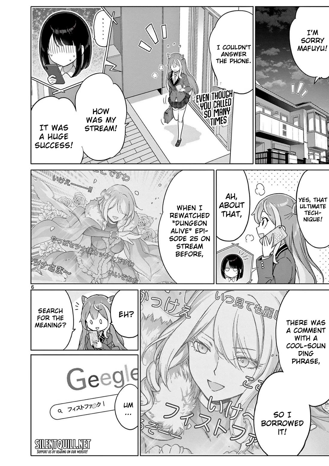 A Bottom-Tier Ojousama Dungeon Streamer Beats Up a Nuisance Streamer, Goes Viral, and Becomes a Legend?! chapter 8 page 7