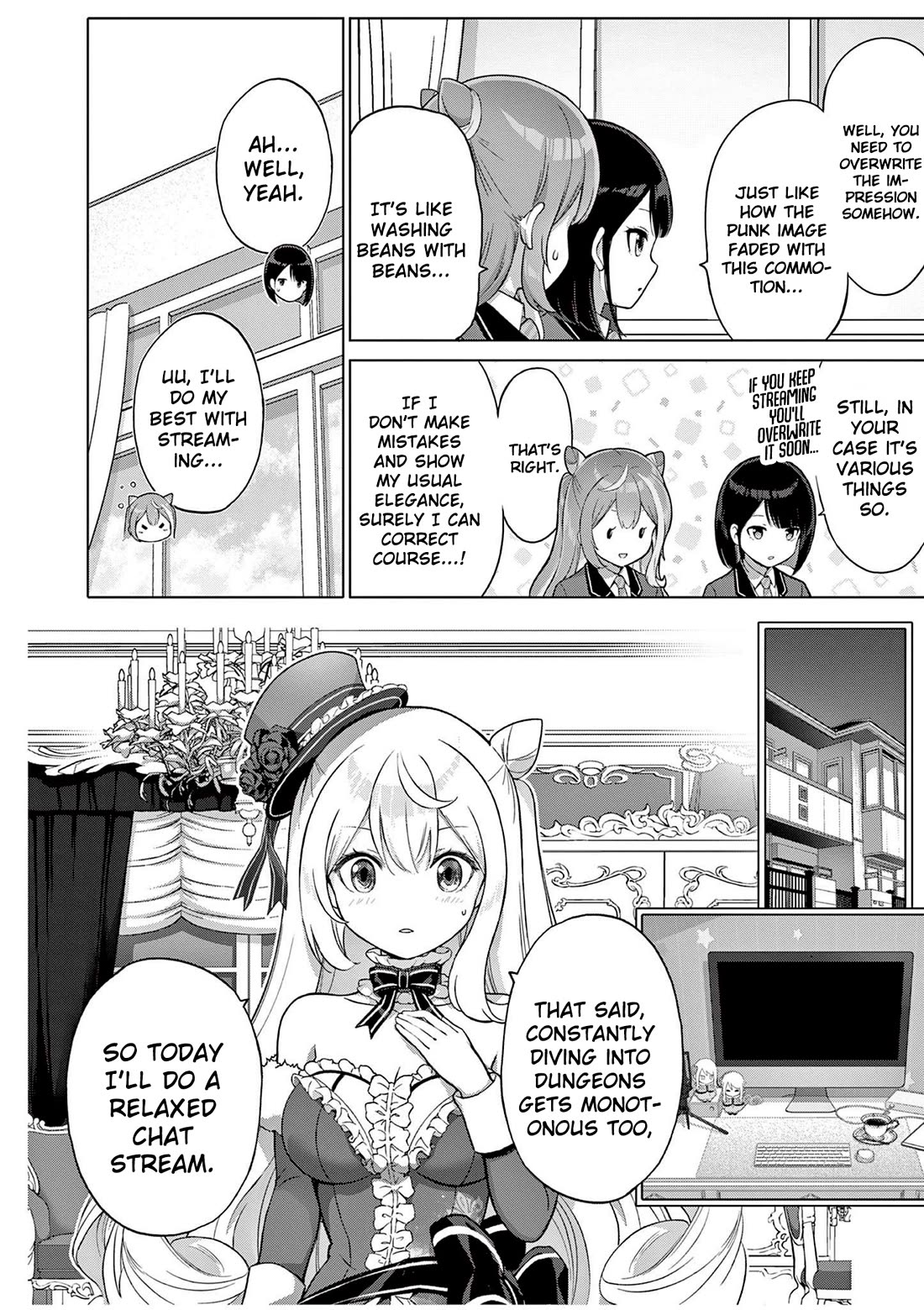 A Bottom-Tier Ojousama Dungeon Streamer Beats Up a Nuisance Streamer, Goes Viral, and Becomes a Legend?! chapter 9 page 9