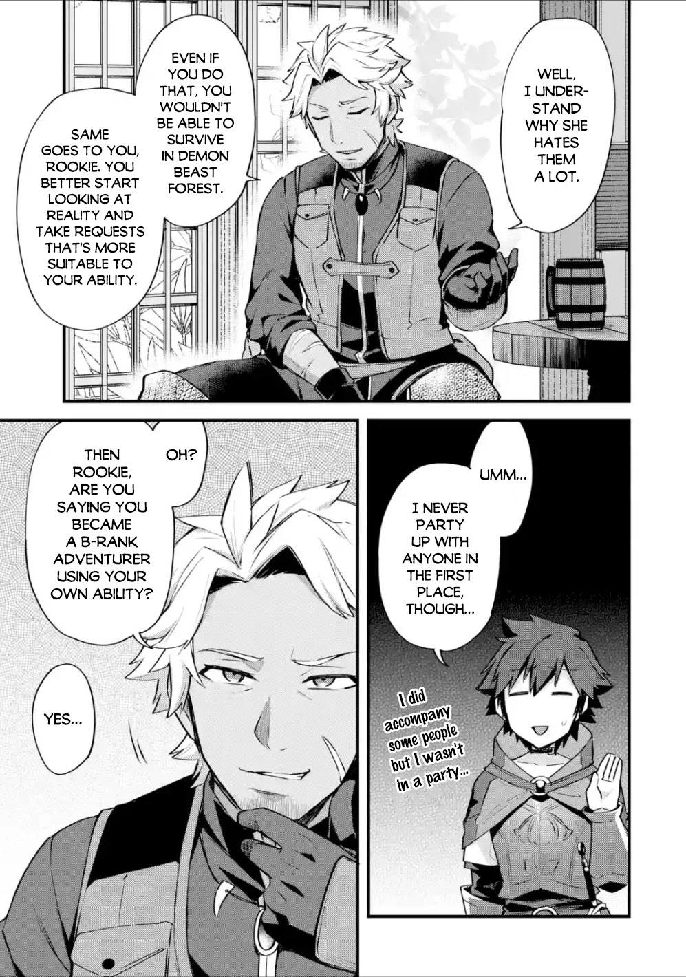 A Boy Who Has Been Reincarnated Twice Spends Peacefully as an S-Rank Adventurer, ~ I who was a Sage and a Hero of Previous World, Will Live in Peacefullness in the Next World~ chapter 15 page 26