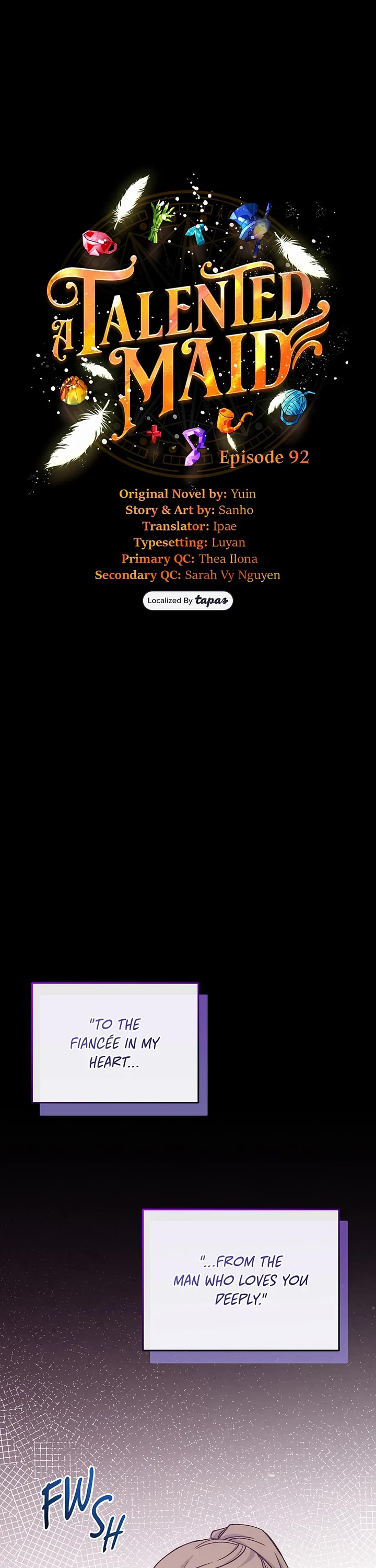 A Capable Maid chapter 92 page 1