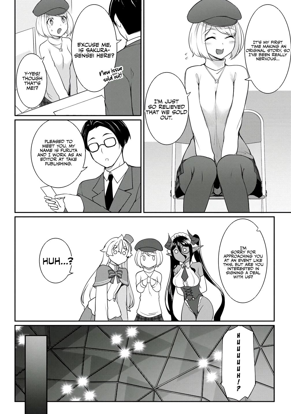 A Dark Elf with a Slightly Overwhelming Love Chased Me All the Way from Another World chapter 19 page 4
