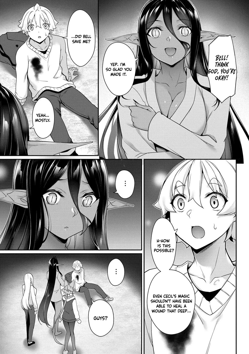 A Dark Elf with a Slightly Overwhelming Love Chased Me All the Way from Another World chapter 30.1 page 11