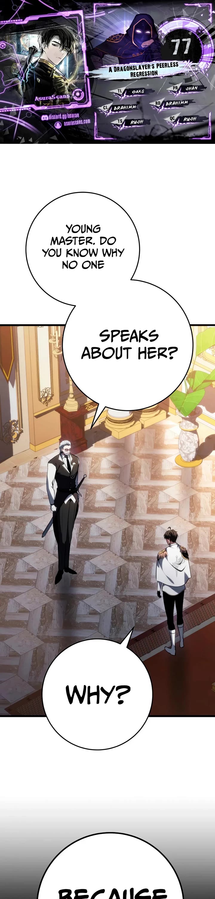 A Dragonslayer's Peerless Regression chapter 77 page 1