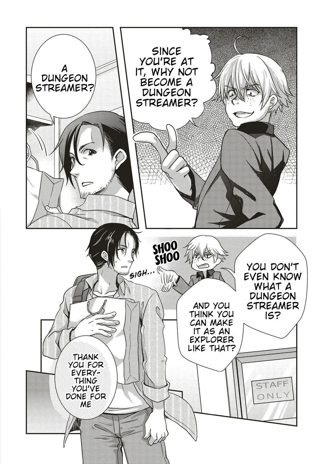 A Formerly Strongest Explorer Middle-Aged Man. He Helped a Cute Girl Streamer and Accidentally Went Viral. chapter 1 page 7