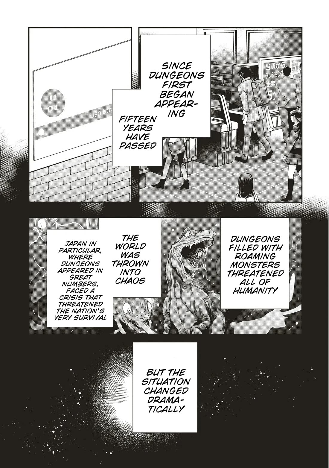 A Formerly Strongest Explorer Middle-Aged Man. He Helped a Cute Girl Streamer and Accidentally Went Viral. chapter 1 page 8