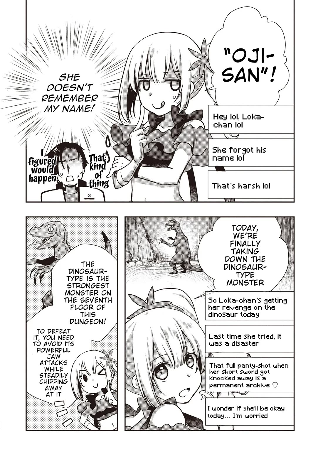 A Formerly Strongest Explorer Middle-Aged Man. He Helped a Cute Girl Streamer and Accidentally Went Viral. chapter 2 page 20