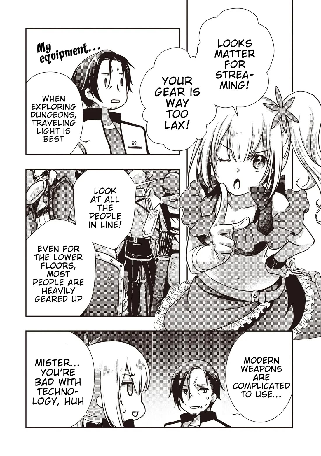 A Formerly Strongest Explorer Middle-Aged Man. He Helped a Cute Girl Streamer and Accidentally Went Viral. chapter 2 page 4