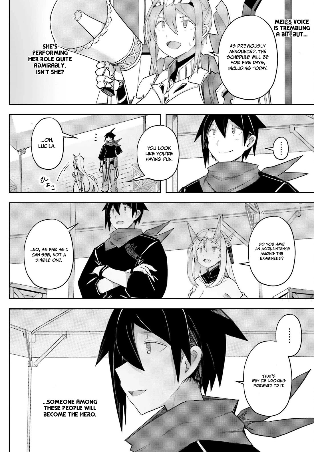 A Heroic Tale About Starting With a Personal Relations Cheat(Ability) and Letting Others Do the Job chapter 34 page 12