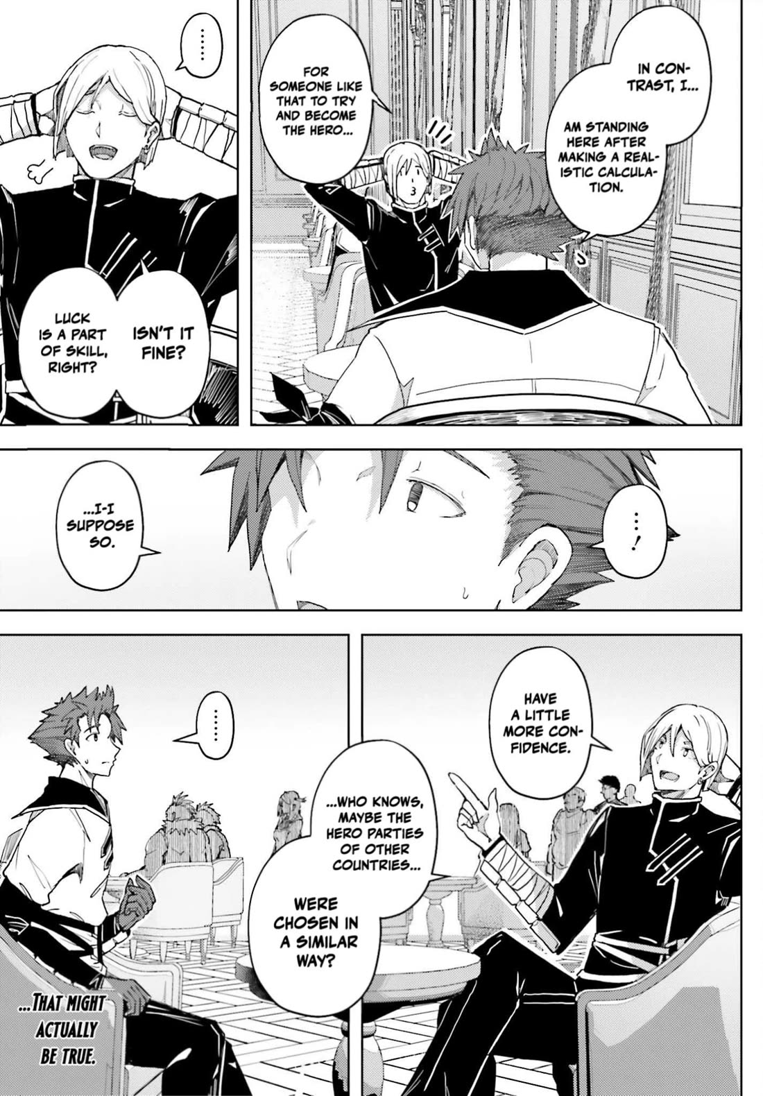 A Heroic Tale About Starting With a Personal Relations Cheat(Ability) and Letting Others Do the Job chapter 35 page 9