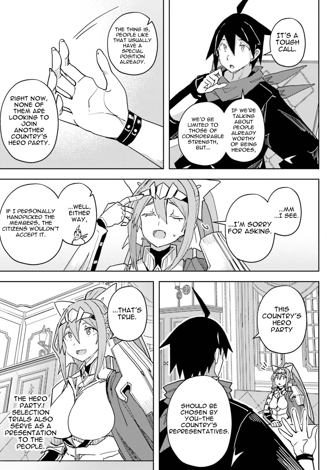 A Heroic Tale About Starting With a Personal Relations Cheat(Ability) and Letting Others Do the Job chapter 38 page 16