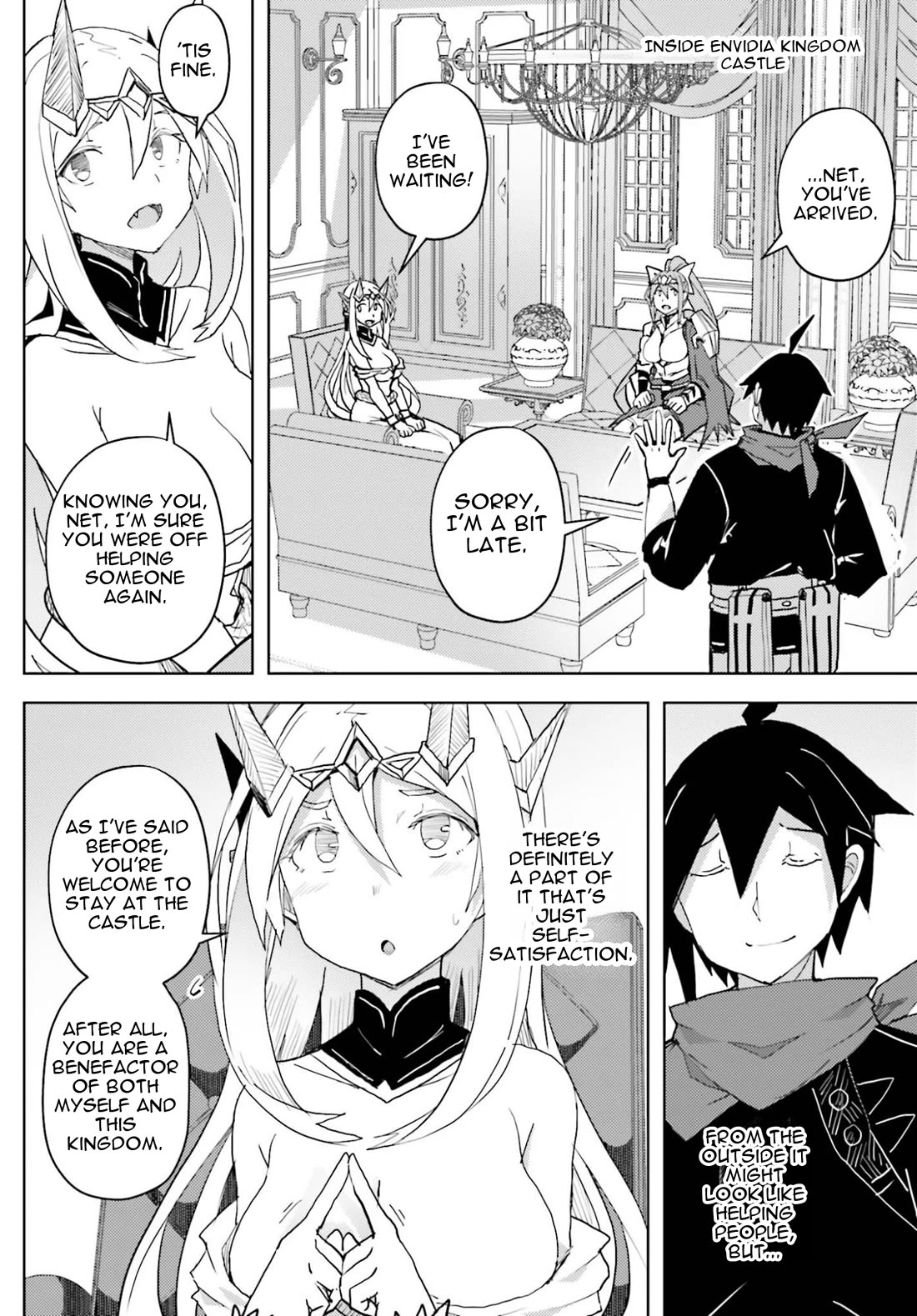 A Heroic Tale About Starting With a Personal Relations Cheat(Ability) and Letting Others Do the Job chapter 38 page 7