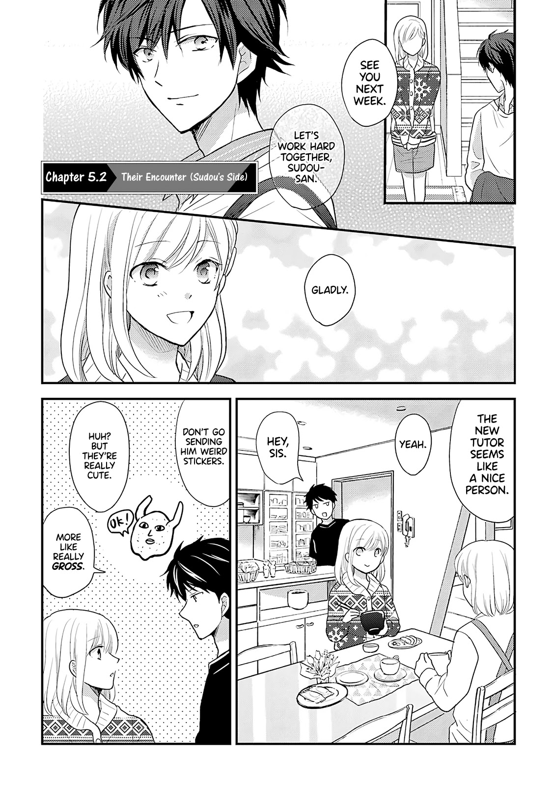 A High School Girl and A Private Teacher chapter 5.2 page 1
