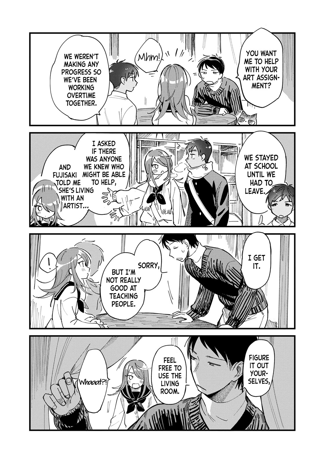 A Hungry Mother and Daughter and Her Ex-Boyfriend Landlord chapter 23 page 3