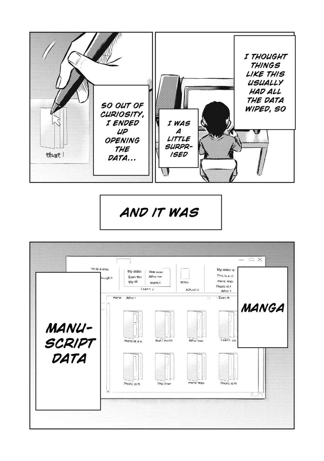 A Manga Someone Drew chapter 1 page 3