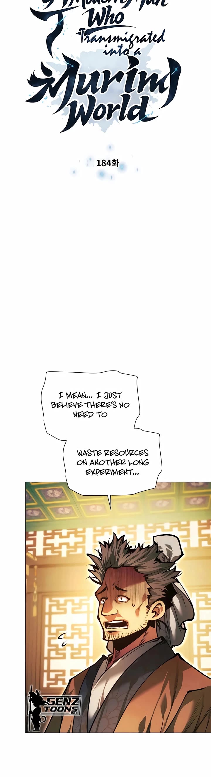 A Modern Man Who Got Transmigrated Into the Murim World chapter 184 page 3