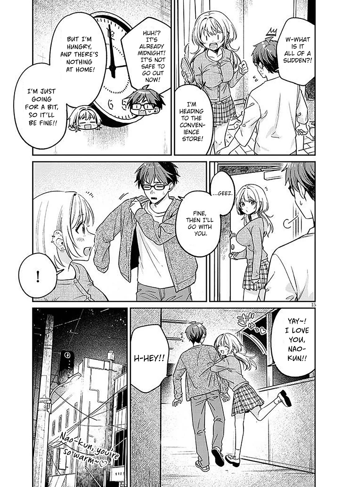 A Quirky Girl is Inviting Me to Bed chapter 19.1 page 15