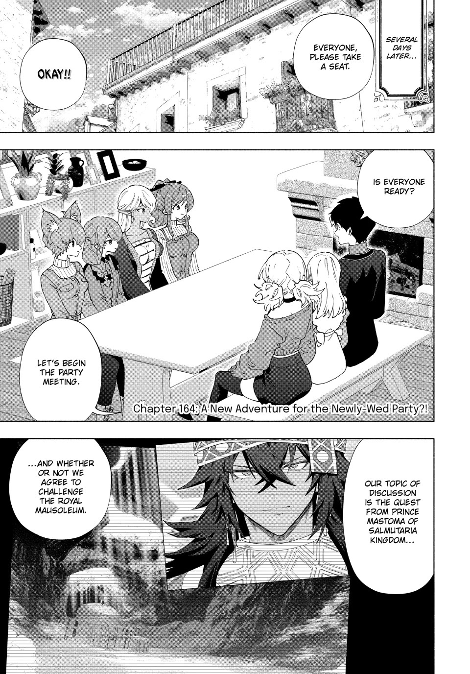 A RANK PARTY WO RIDATSU SHITA ORE WA, MOTO OSHIEGO TACHI TO MEIKYUU SHINBU WO MEZASU chapter 164 page 1