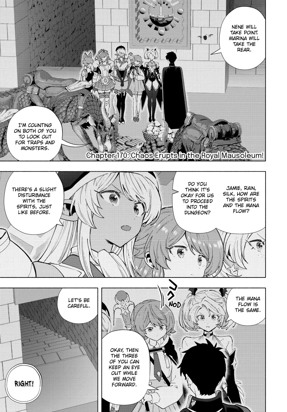 A RANK PARTY WO RIDATSU SHITA ORE WA, MOTO OSHIEGO TACHI TO MEIKYUU SHINBU WO MEZASU chapter 170 page 1