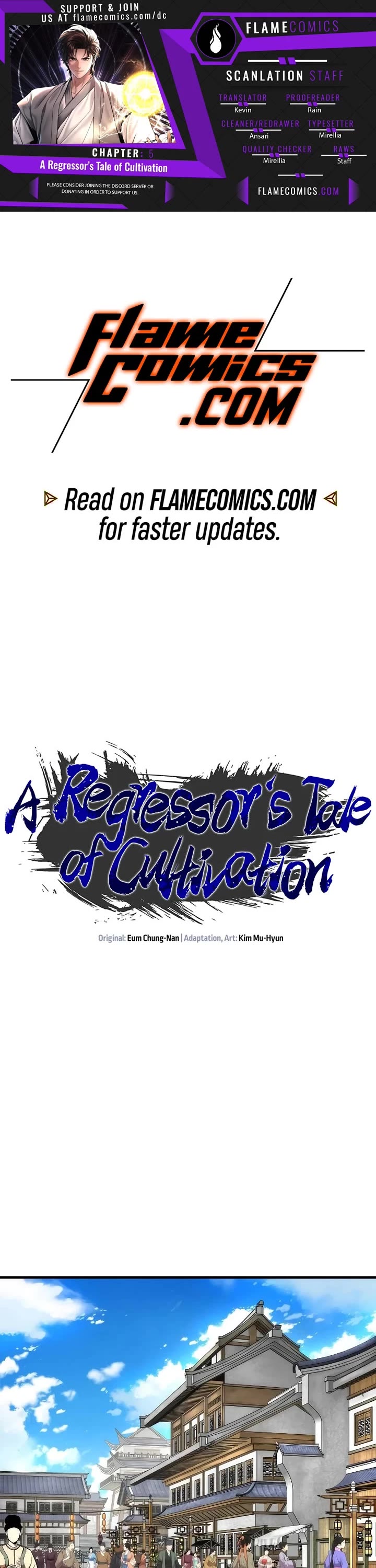 A Regressor's Tale of Cultivation chapter 5 page 1